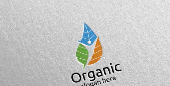 Шаблон логотипа на тему графика