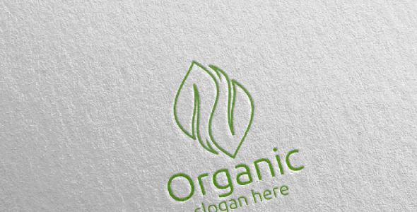 Шаблон логотипа на тему графика