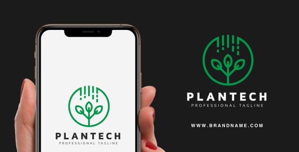 Шаблон логотипа на тему графика