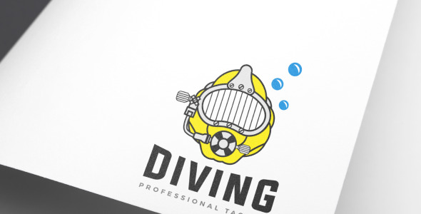 Шаблон логотипа на тему графика