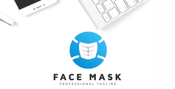 Шаблон логотипа на тему графика