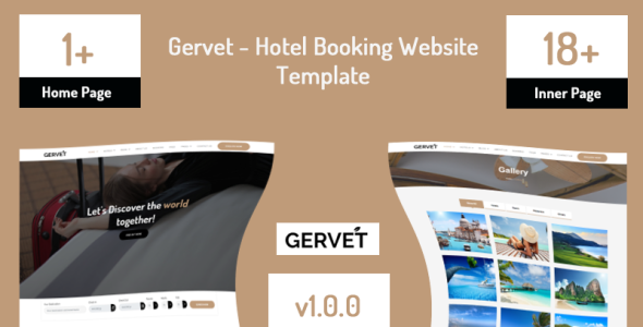 шаблон сайта бронирования отелей