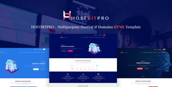 Multipurpose Hosting HTML &amp; WHMCS Website Template