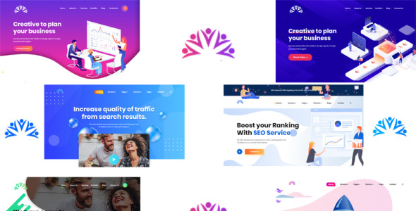 универсальный html шаблон сайта