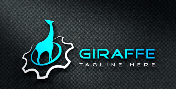 Шаблон логотипа на тему графика