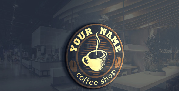 Шаблон логотипа на тему графика