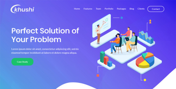 одна страница параллакс wordpress тема