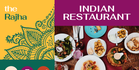 индийский ресторан wordpress тема