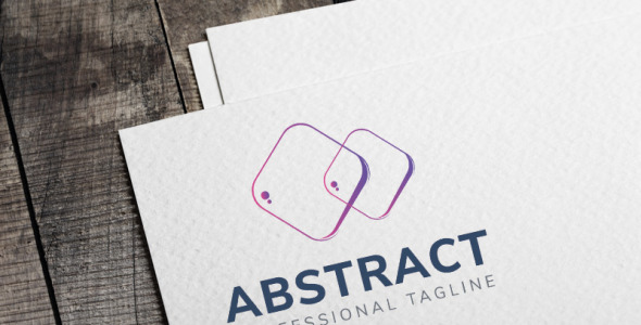 Шаблон логотипа на тему графика