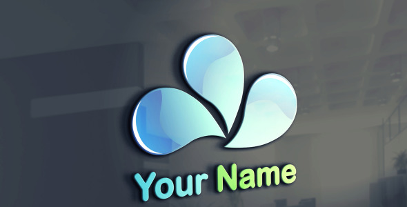 Шаблон логотипа на тему графика