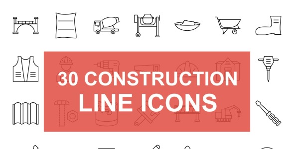 Набор иконок на тему графика