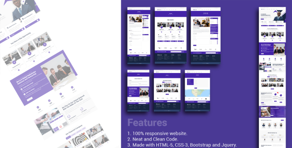 Finance Pro Website Template