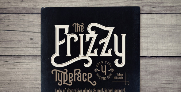 Шрифт на тему графика