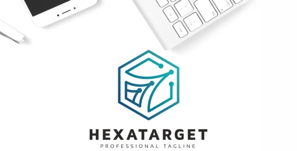 Шаблон логотипа на тему графика