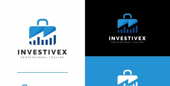 Шаблон логотипа на тему графика