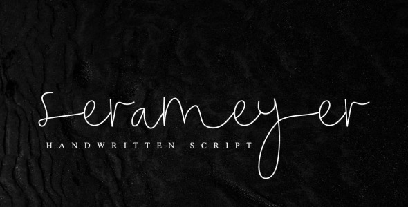 Шрифт на тему графика