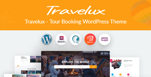 бронирование туров wordpress тема