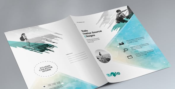 Фирменный стиль на тему графика