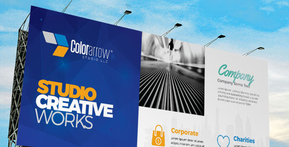 Фирменный стиль на тему графика