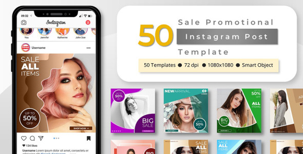 Шаблон для соцсетей на тему графика