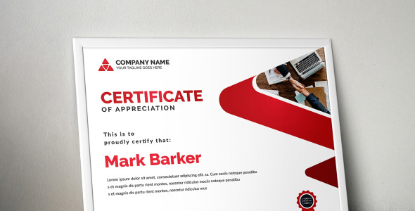 Шаблон сертификата на тему графика