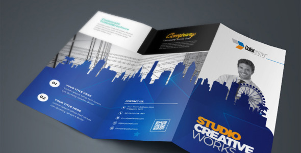 Фирменный стиль на тему графика