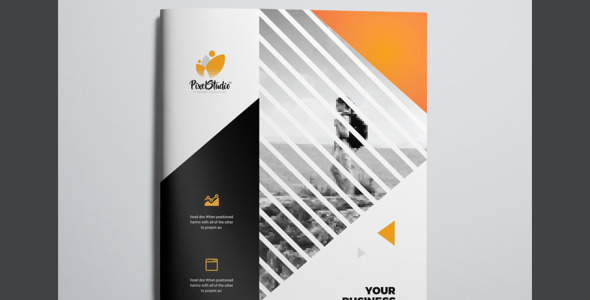 Фирменный стиль на тему графика