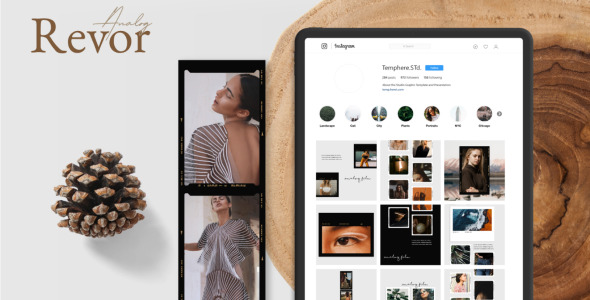 Шаблон для соцсетей на тему графика