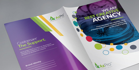 Фирменный стиль на тему графика