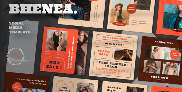 Шаблон для соцсетей на тему графика