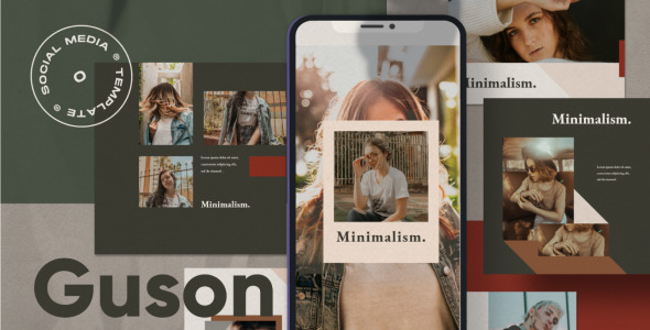 Шаблон для соцсетей на тему графика