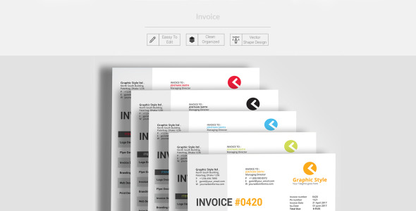 Фирменный стиль на тему графика