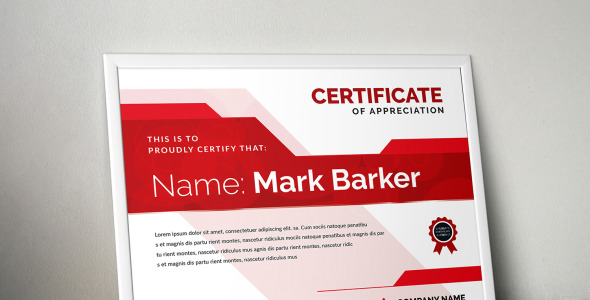 Шаблон сертификата на тему графика