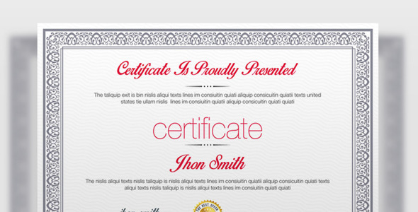 Шаблон сертификата на тему графика