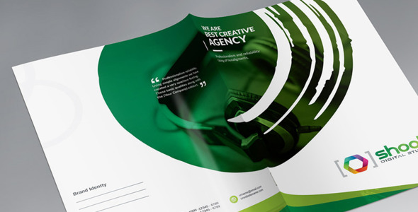 Фирменный стиль на тему графика