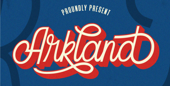 Шрифт на тему графика