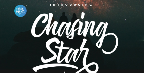 Шрифт на тему графика