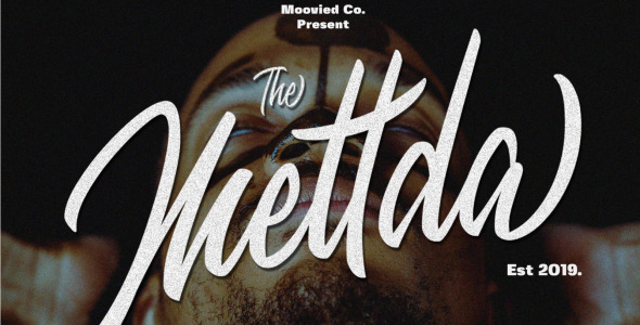 Шрифт на тему графика