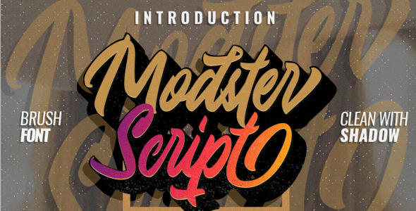 Шрифт на тему графика