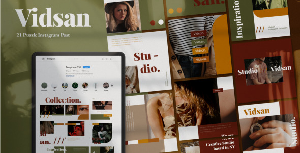 Шаблон для соцсетей на тему графика