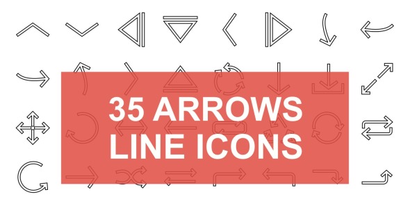 Набор иконок на тему графика