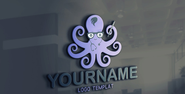 Шаблон логотипа на тему графика