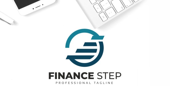 Шаблон логотипа на тему графика