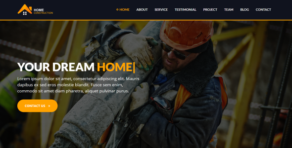 Builder Landing Page Template