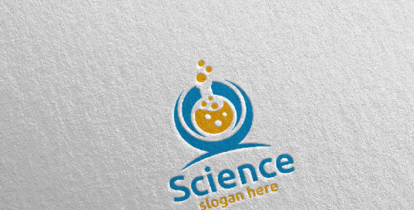 Шаблон логотипа на тему графика