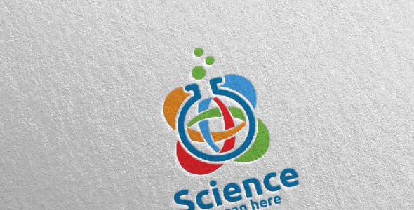 Шаблон логотипа на тему графика