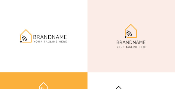 Шаблон логотипа на тему графика