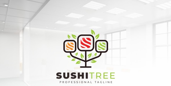 Шаблон логотипа на тему графика