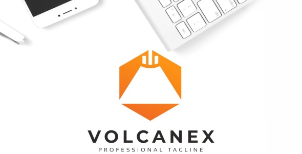 Шаблон логотипа на тему графика