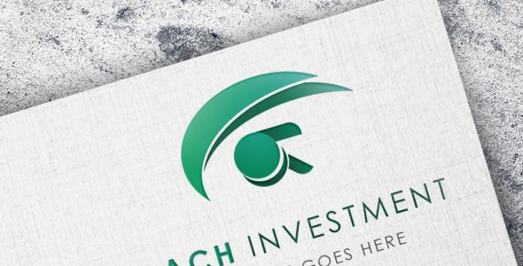 Шаблон логотипа на тему графика